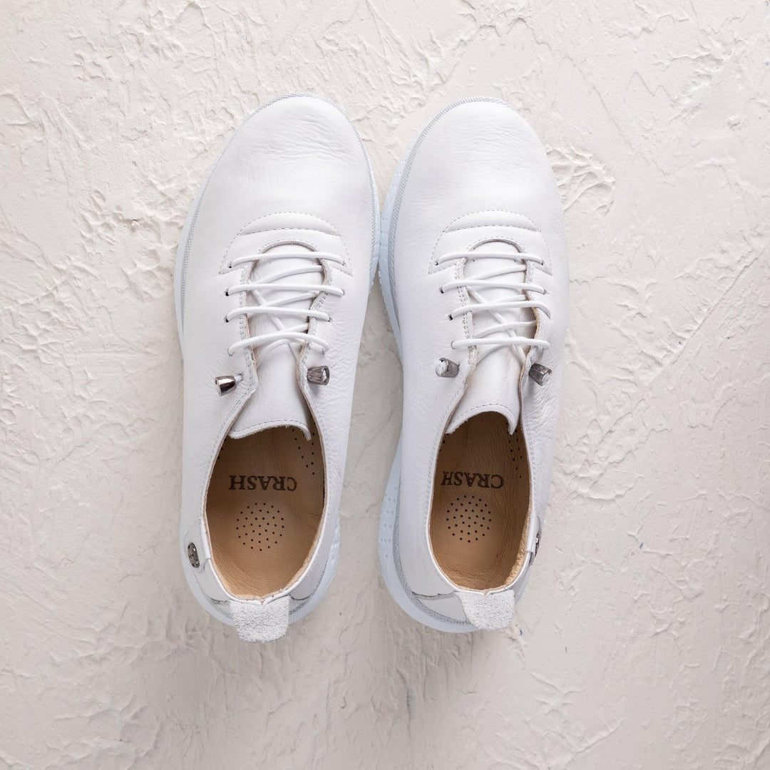 Leroy  Beyaz Hakiki Deri Kadın Ayakkabı