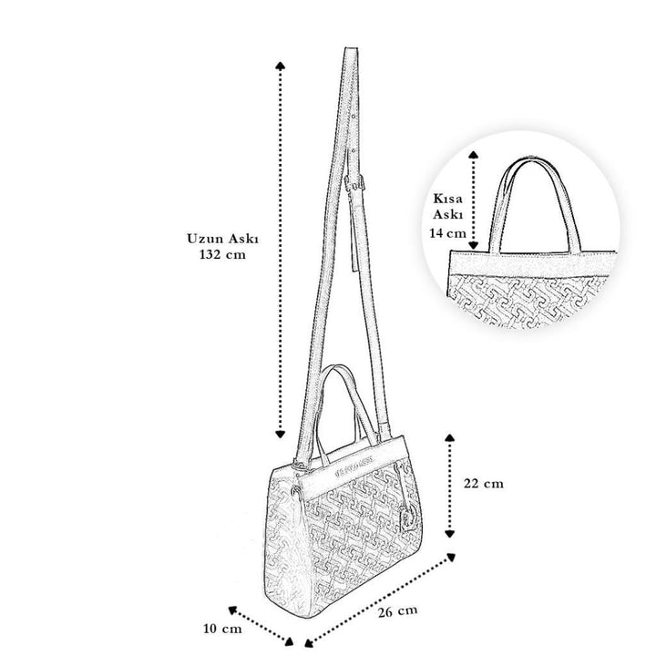U.S. Polo Assn. US23100 Sintin Kadın El Çantası